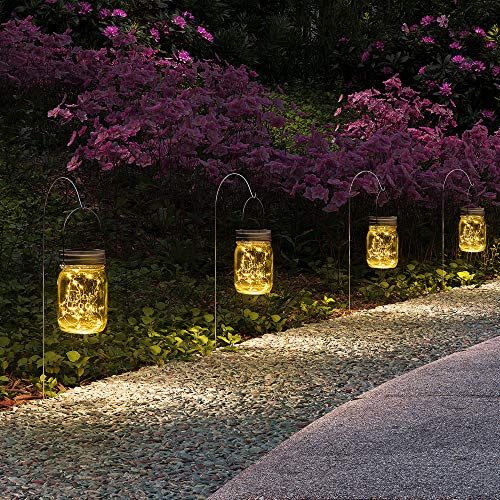 Hanging Solar Mason Jar Lights