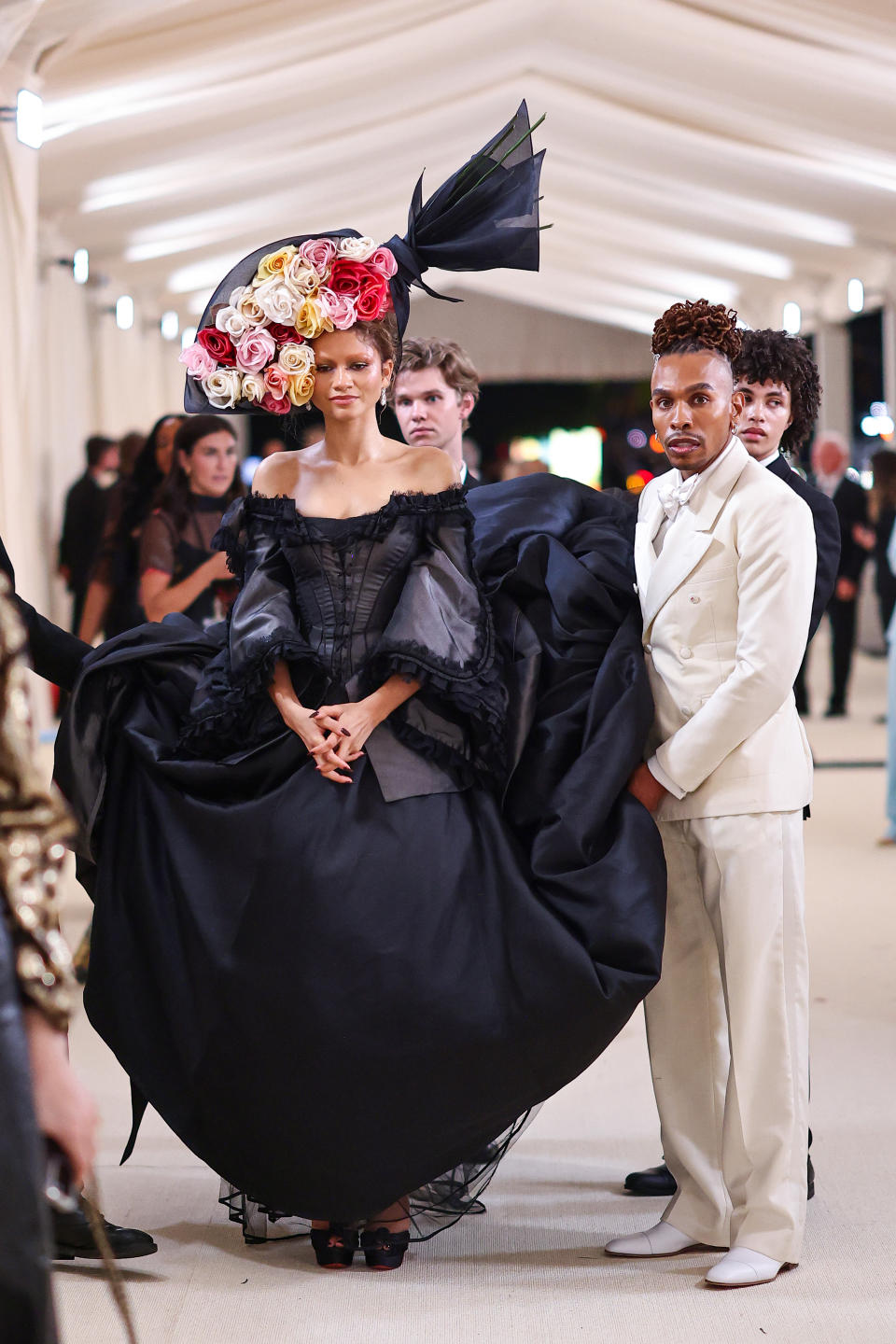NEW YORK, NEW YORK - MAY 06: Zendaya attends The 2024 Met Gala Celebrating "Sleeping Beauties: Reawakening Fashion" at The Metropolitan Museum of Art on May 06, 2024 in New York City. (Photo by Mike Coppola/MG24/Getty Images for The Met Museum/Vogue)
