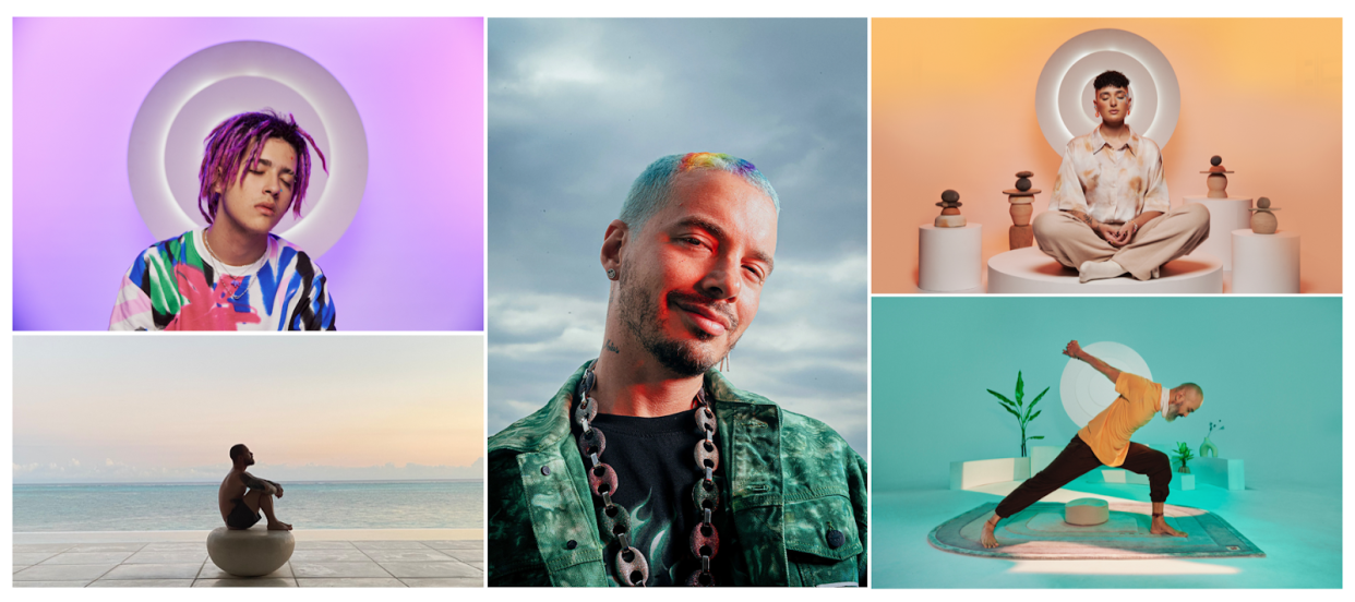 Balvin set out to create a bilingual wellness app to help others in their mental health journeys.  (OYE)