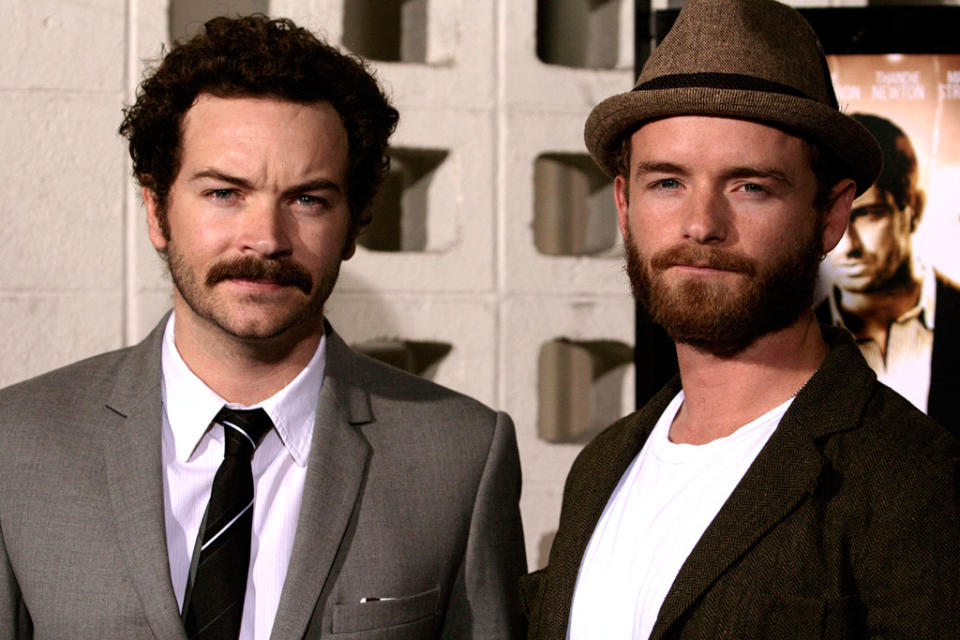 Rocknrolla Premiere LA 2008 Danny Masterson Chris Masterson