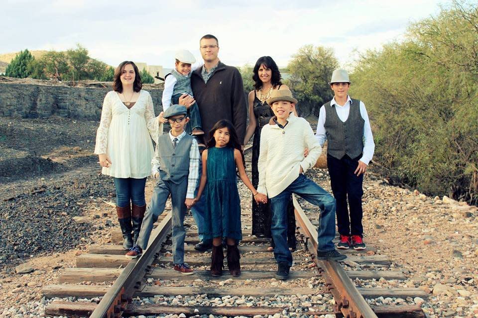 The Arizona nurse and her husband have six children, four of whom are adopted and have special needs. (Photo: Courtesy of Stacey Jackson Gagnon)