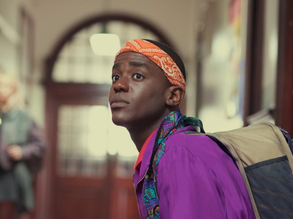 Ncuti Gatwa in ‘Sex Education’ (Sam Taylor/Netflix)