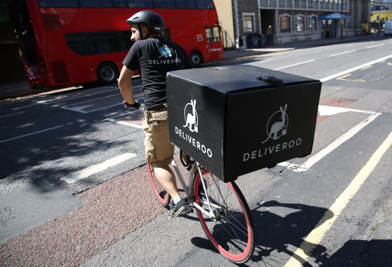 The ruling is a blow to unions and some Deliveroo workers (REUTERS/Neil Hall)