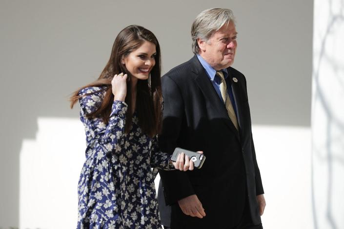 hope hicks steve bannon