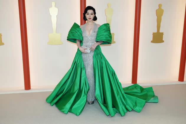 Fan Bingbing on the red carpet.