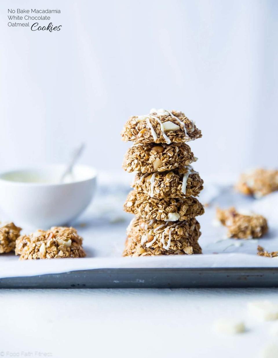 no bake cookies white chocolate macadamia nut cookies