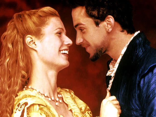 Everett Collection Gwyneth Paltrow and Joseph Fiennes from 'Shakespeare in Love'