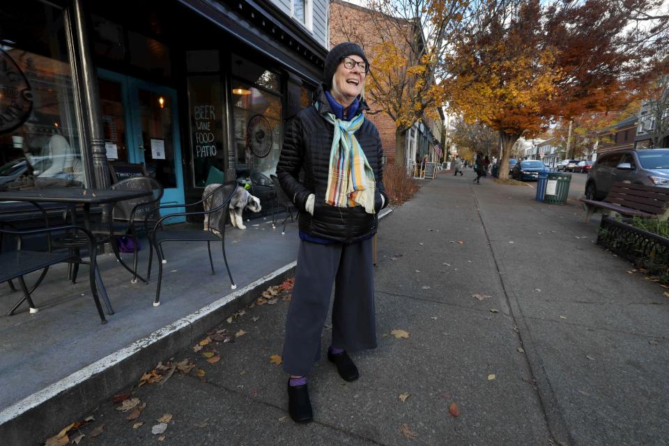 Pat Lindgren, 75, of Cold Spring, is in favor of the sale of marijuana for recreational use. Lindgren, photographed Nov. 16, 2021, has no objections to the legal sale and use of the drug, saying "it's not going to be the ruin of us all. Marijuana has been around forever."