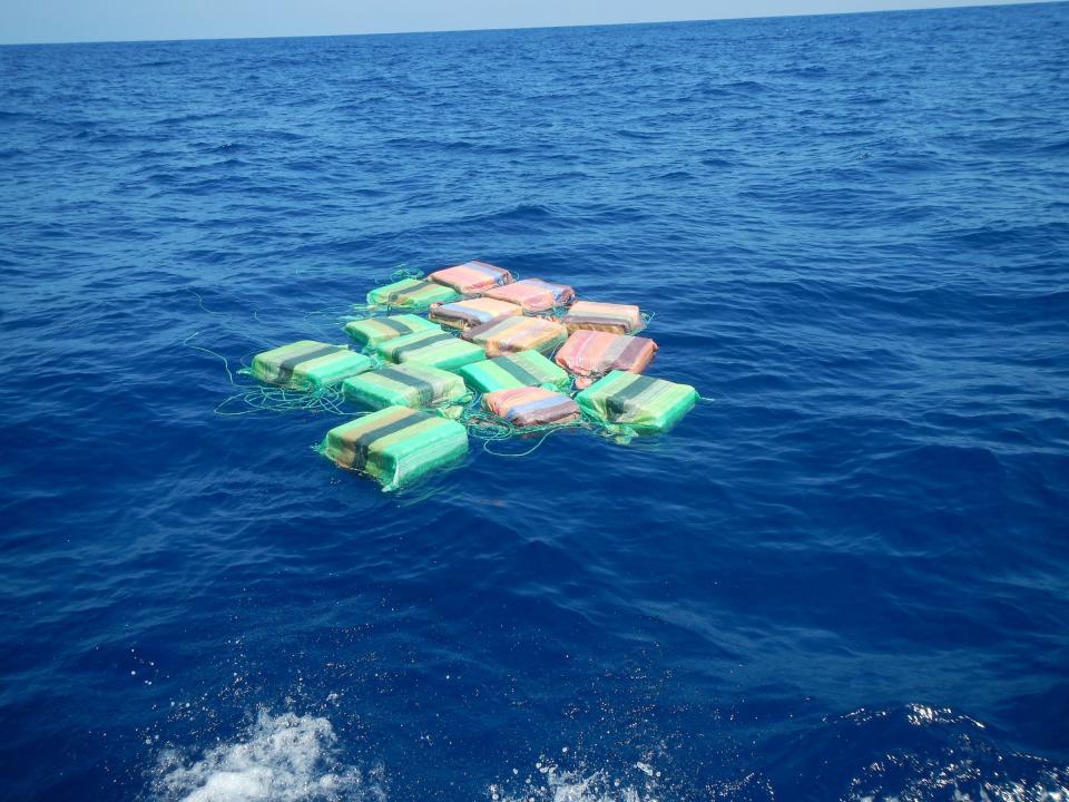 US Coast Guard drugs at sea seizure bust