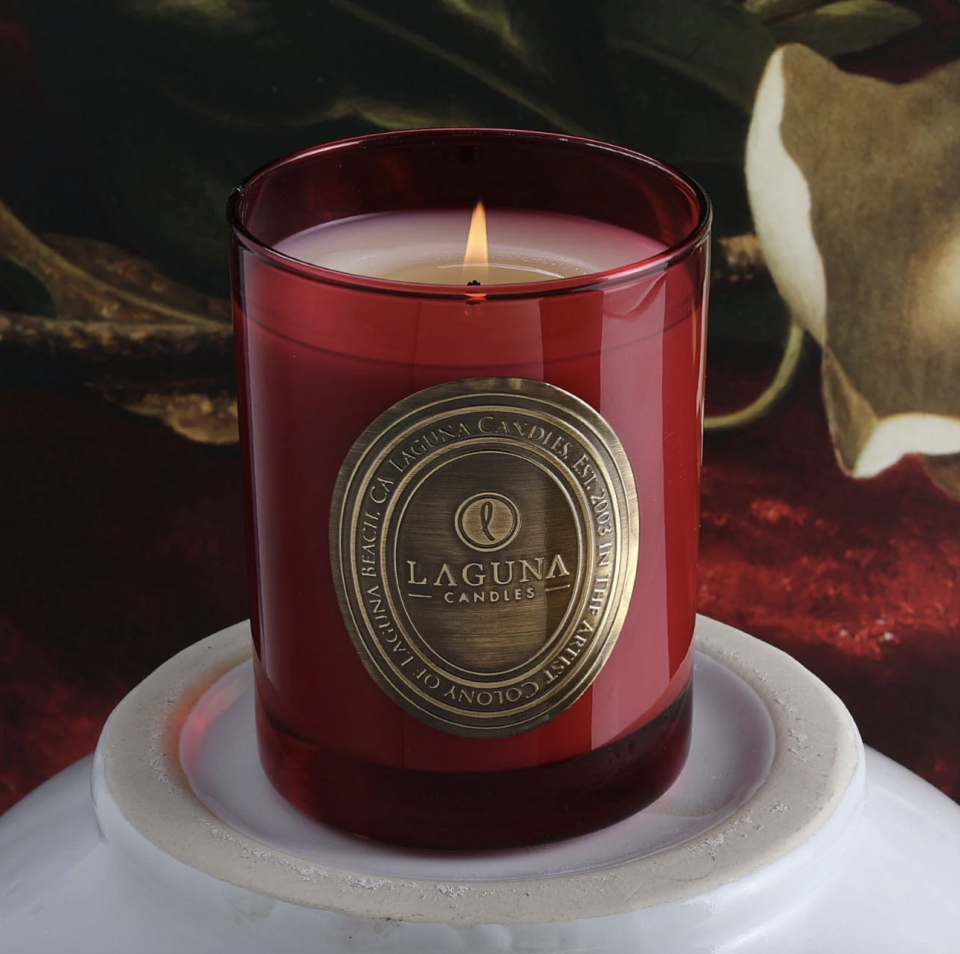 <p><a href="https://www.lagunacandles.com/collections/limited-edition/products/oud-bergamot-limited-edition-candle" rel="nofollow noopener" target="_blank" data-ylk="slk:Shop Now;elm:context_link;itc:0;sec:content-canvas" class="link ">Shop Now</a></p><p>Oud Bergamot Limited Edition Candle</p><p>$42.00</p><span class="copyright">Laguna Candles</span>