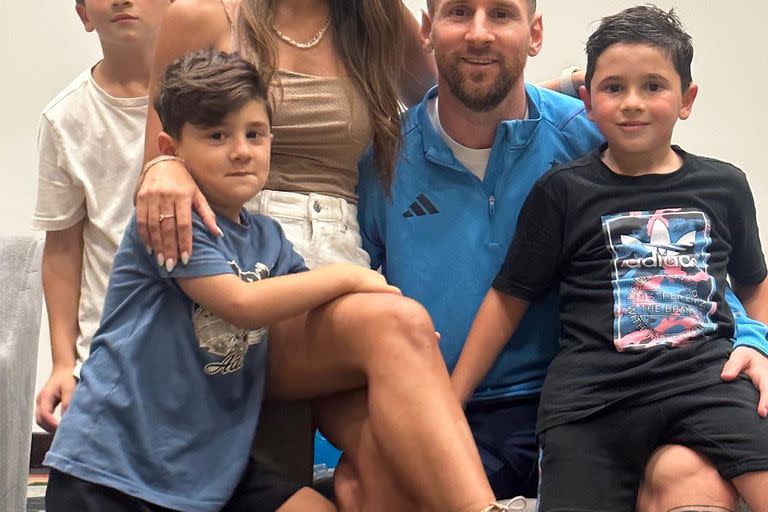 La familia Messi - Roccuzzo tendrá un nuevo capítulo de su vida en los Estados Unidos, con el pase de Leo a Inter Miami