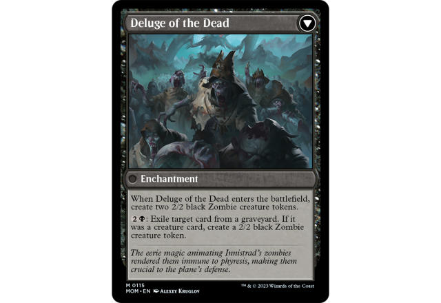 Invasion of Innistrad // Deluge of the Dead - Foil - Magic Singles