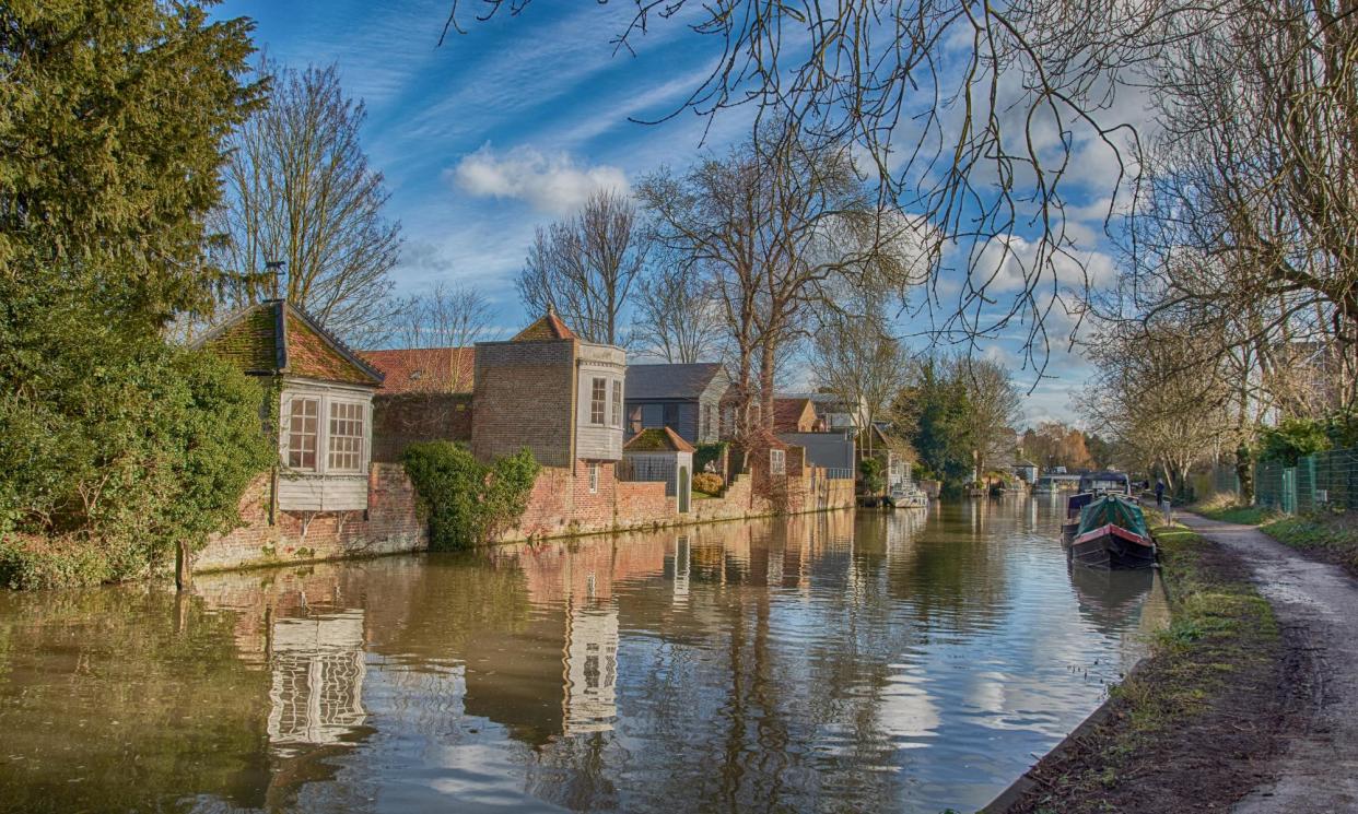 <span>The River Lea passing through Ware, Hertfordshire.</span><span>Photograph: visart/Alamy</span>