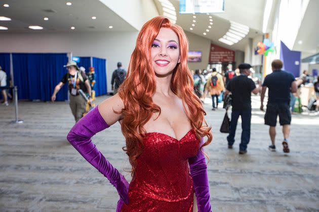 Cosplayer Stefanie Bass as Jessica Rabbit