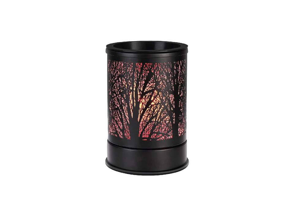 Enaroma wax melts warmer designed with classic black forest