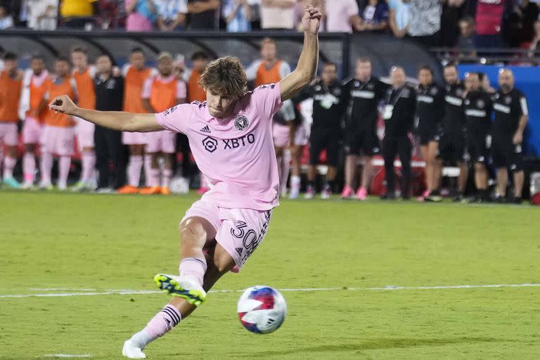 El otro héroe de Inter Miami: Benjamín Cremaschi y su confianza al finalizar el partido contra FC Dallas