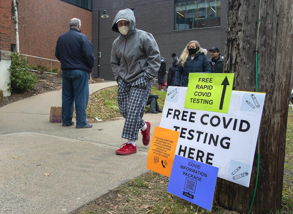 The COVID-19 pandemic made existing barriers for people with disabilities more apparent. THE CANADIAN PRESS/Andrew Vaughan