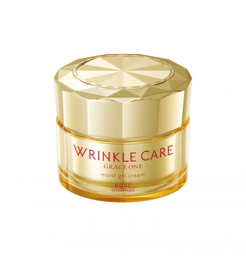 WRINKLE CARE MOIST GEL CREAM 凍齡撫紋抗皺凝霜，售價＄1150元/100g。（圖／GRACE ONE極上活妍提供）