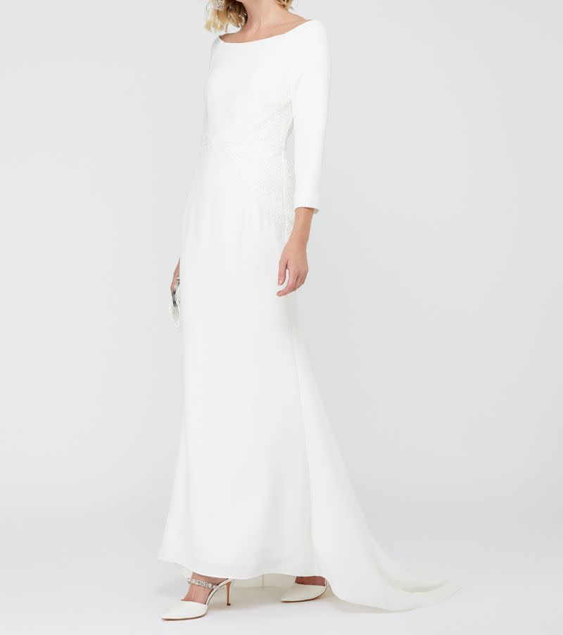 4. Una Bridal Bardot SPitzen-Maxikleid von Monsoon | £299 (347 €)