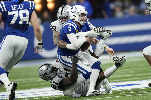 Colts, Raiders hope to clear up AFC's muddled playoff chase - The