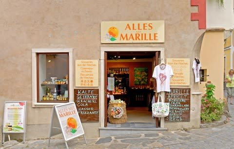 Apricot Souvenir shop in Durnstein - Credit: iStock