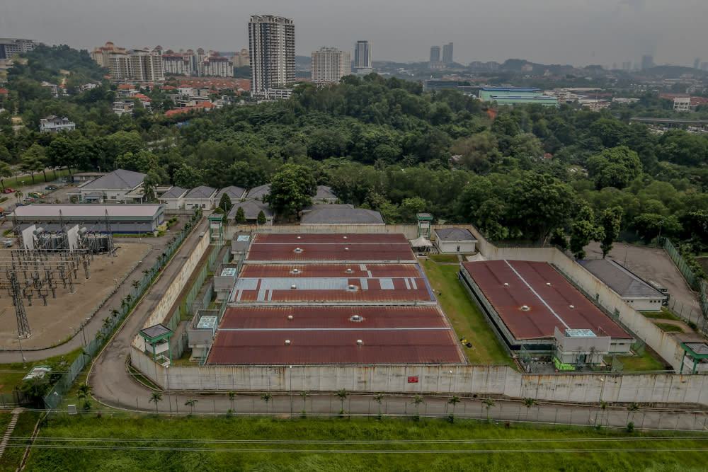 A general view of the Immigration Detention Centre at Bukit Jalil May 25, 2020. — Picture by Firdaus Latif