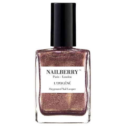 Oxygenated Nail Lacquer in Pink Sand, £14.50, Nailberry 