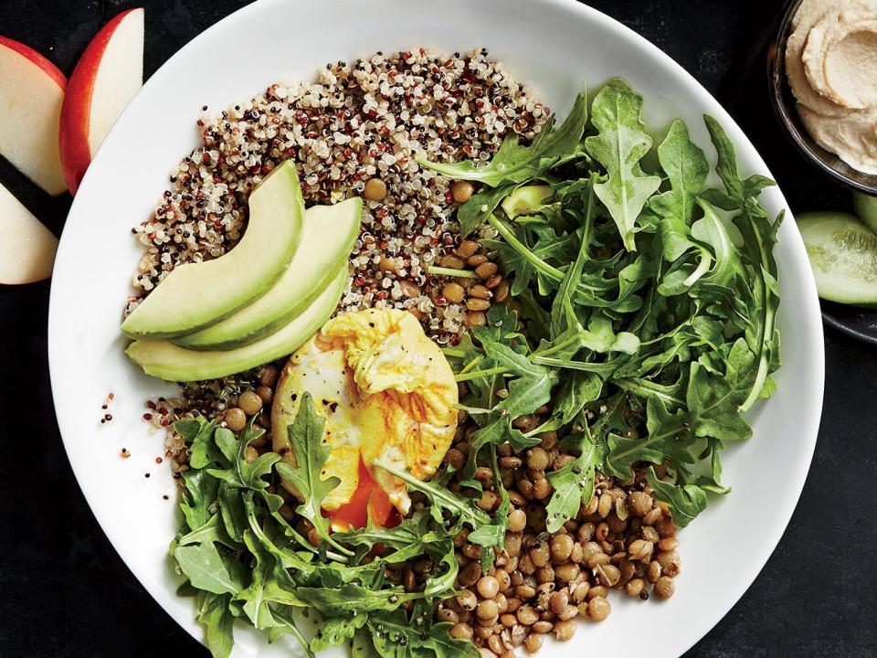 Poached Egg Power Bowls