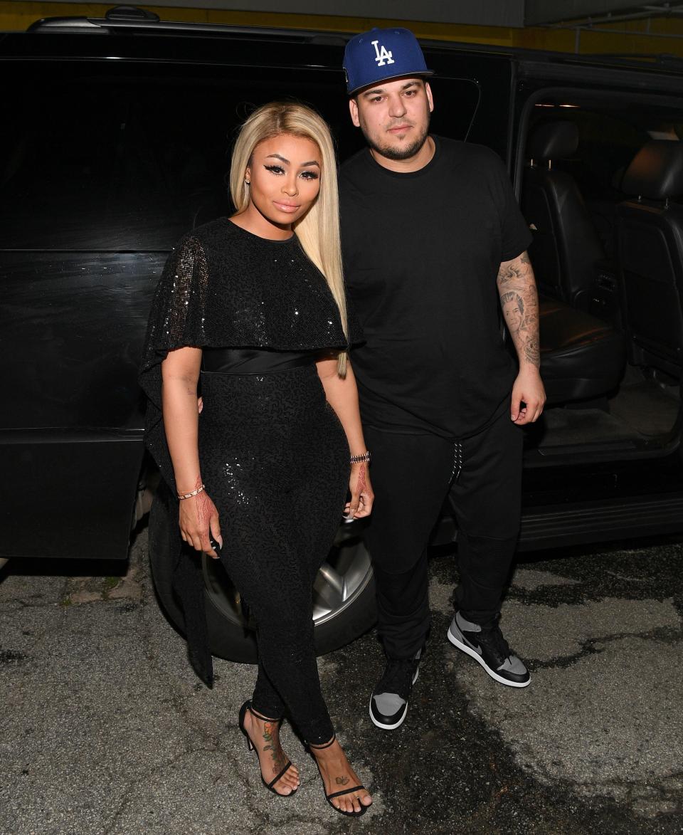 Blac Chyna and Rob Kardashian