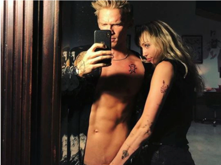 Cody Simpson and Miley Cyrus