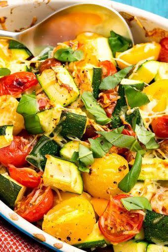 Courgette & Tomato Bake