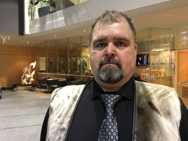 Nunakput MLA Jackie Jacobson asked the government weeks ago to send grief counsellors to the communities in his electoral district to help people deal with 'all the deaths that have occurred over the last year.' (Sara Minogue/CBC - image credit)