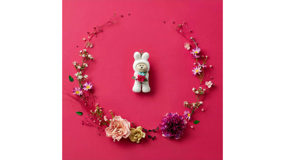 Starbucks Mini Rabbit Bearista Keychain. (Photo: Shopee SG)