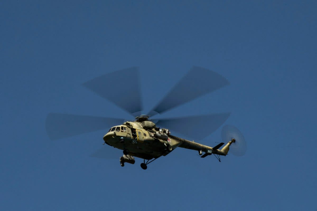 Stock image of Russian military helicopter  (AFP via Getty Images)