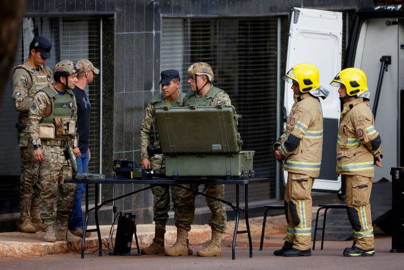 Brazil police investigating suspected bomb threat in Brasilia