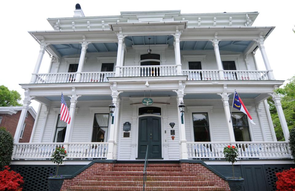 The Verandas at 202 Nun St. in downtown Wilmington was named one of America's most charming bed and breakfasts by Reader's Digest.