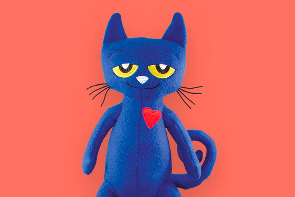 A Pete the Cat doll from MerryMakers Inc. - Credit: Courtesy of MerryMakers Inc.