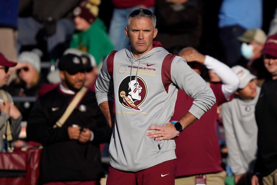 Florida State head coach Mike Norvell will be under pressure to turn things around in Tallahassee.