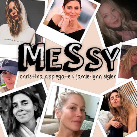 <p>Wishbone Production</p> Christina Applegate and Jamie-Lynn Sigler's MeSsy podcast debuts March 19