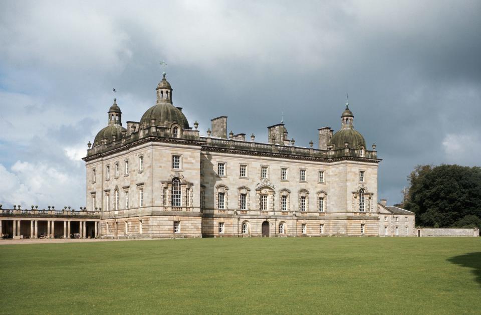 Houghton Hall was built in the 1720s.