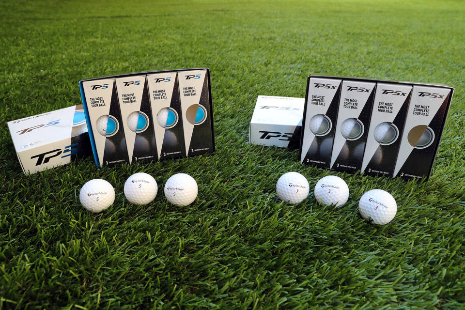 TaylorMade TP5 and TP5X Golf Balls