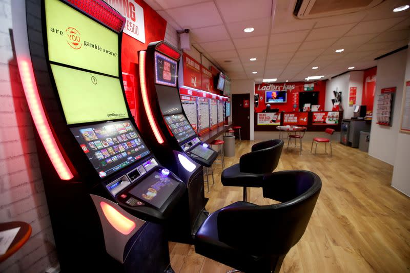 FILE PHOTO: A Ladbrokes shop in Harpenden