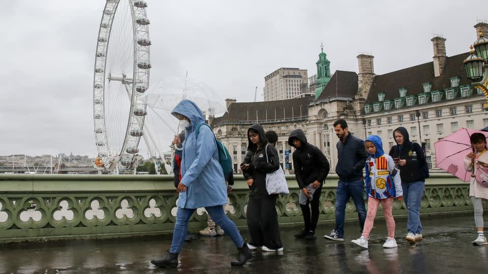 The UK spent much of the summer deluged by unseasonably cool and wet weather. - Xinhua News Agency/Getty Images