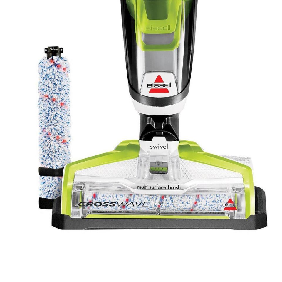 Get two chores checked off your list with this Bissell vacuum that can vacuum and wash your floors at the same time. <strong><a href="https://fave.co/352bpFx" target="_blank" rel="noopener noreferrer">Originally $270, get it now for $200 at Overstock</a></strong>.