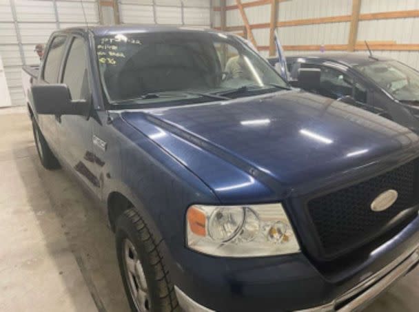 PHOTO: A vehicle believed to have been used by Casey White and Vicky White was found in a car wash in Evansville, Ind. (U.S. Marshalls Service)