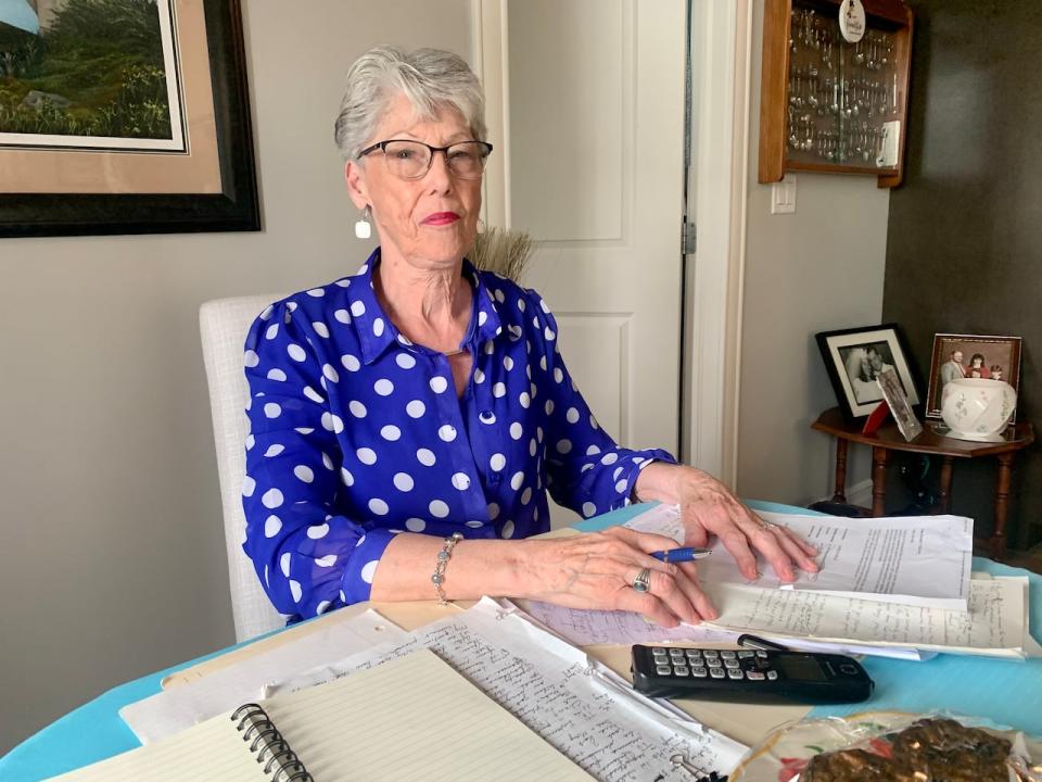 Carmelita Butland Bruce, who lives in St. John's, lost her old phone number after switching service providers from Rogers to Bell Aliant. (7/4/2023)