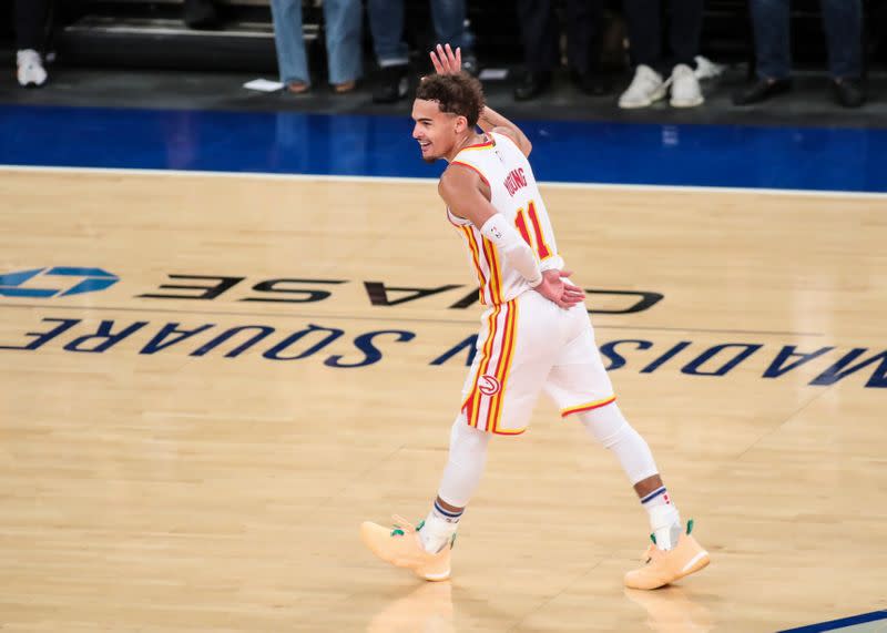 NBA: Atlanta Hawks at New York Knicks