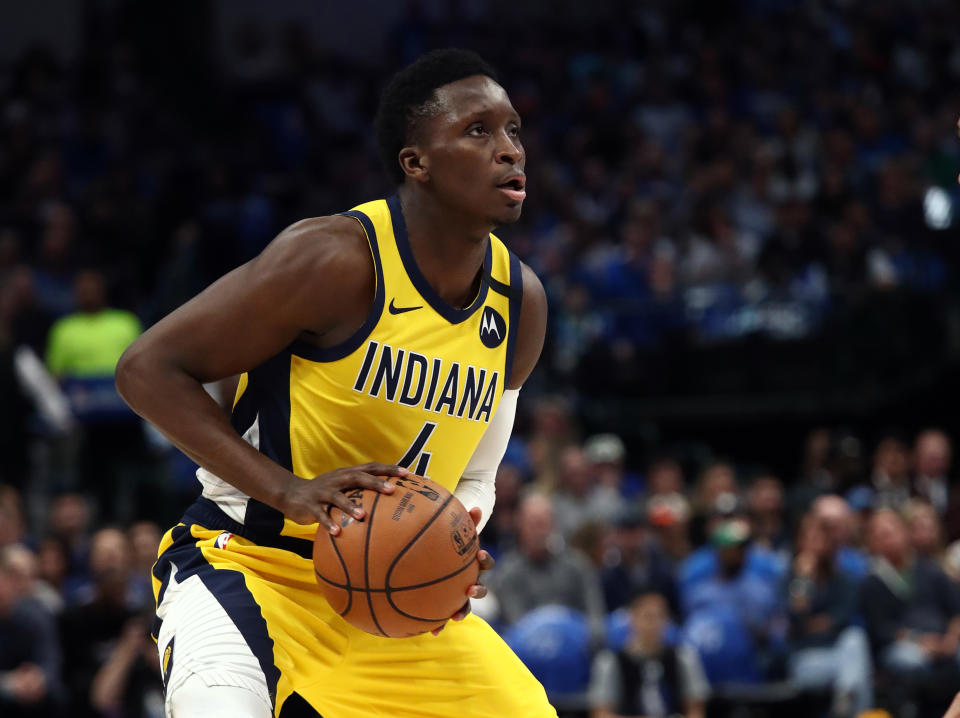 After spending a full year rehabbing from a torn quad tendon, Victor Oladipo played in just 13 games for the Pacers before the league suspended play in March.