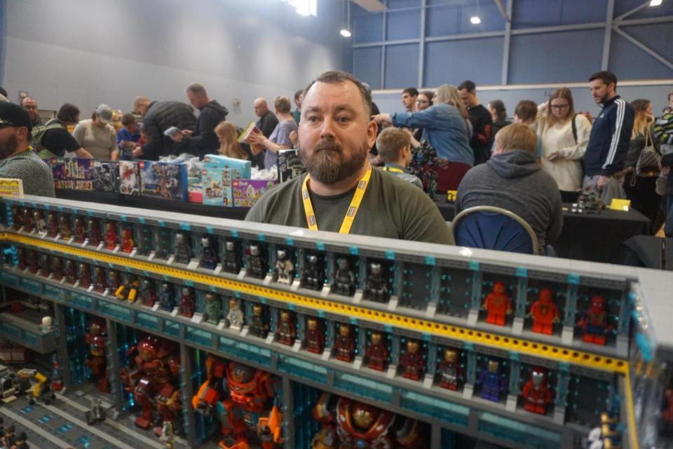 Daily Echo: Iain Gonzalez at the Southampton Brick Festival 