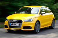 <p>Audi gave us the wild A1 Quattro in 2012 and all 19 cars destined for the UK sold out almost instantly. But after listening to public cries, we were given another four-wheel drive hatchback from Audi in 2014 – the S1. Available in three- and five-door form, the S1 was, and still is, a giant-killer. Its 228bhp 2.0-litre turbocharged engine packs a hulking <strong>273lb ft</strong> of torque, making for effortless overtakes. It’ll climb to 62mph from a standstill in just 5.8sec. Different driving modes were available on all cars - Auto, Dynamic and Efficiency. Auto provides an all-round driving experience while Dynamic stiffens the adaptive dampers, adding artificial weight to the steering and opening an exhaust valve. Efficiency could return a solid 40.4mpg. Prices start from around £10,000. </p>